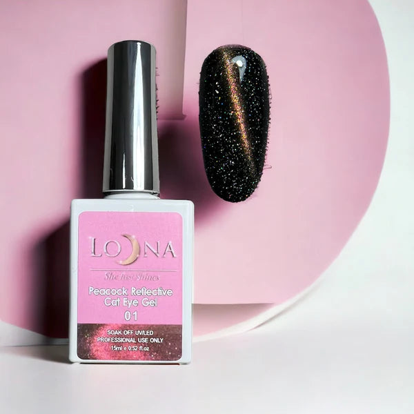 PEACOCK REFLECTIVE CAT EYE Gel Polish 01 15ml