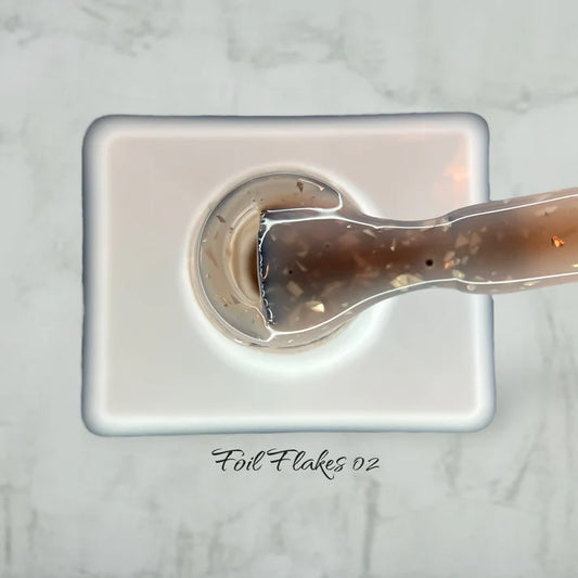 LOONA FOIL FLAKES RUBBER BASE 02