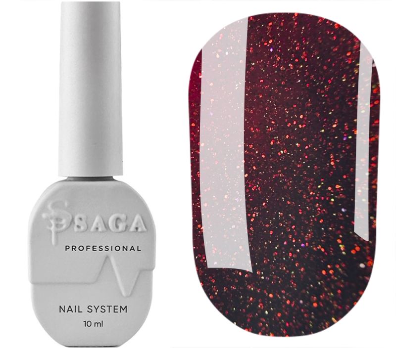 Saga Gel Polish Love Red 10 ml 02