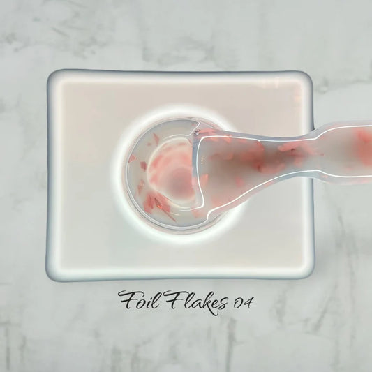 LOONA FOIL FLAKES RUBBER BASE 04