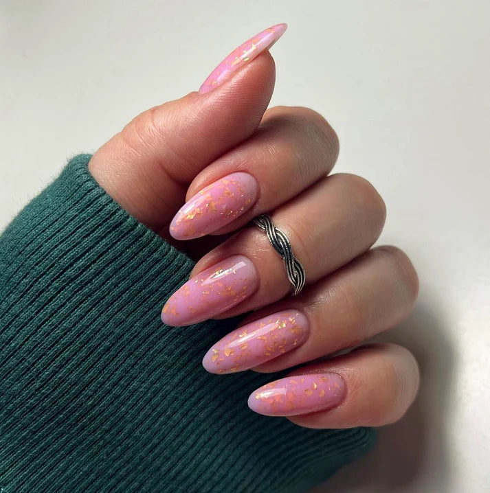 LOONA FOIL FLAKES RUBBER BASE 05