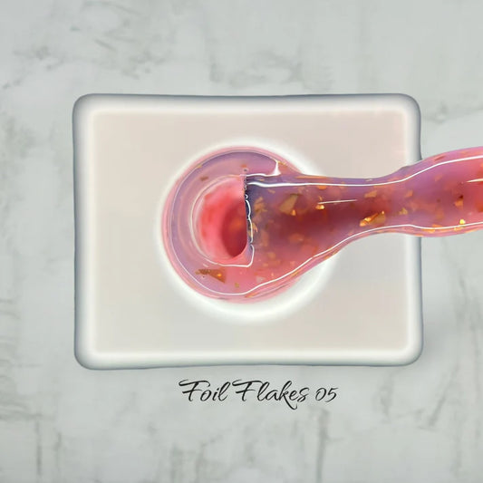 LOONA FOIL FLAKES RUBBER BASE 05