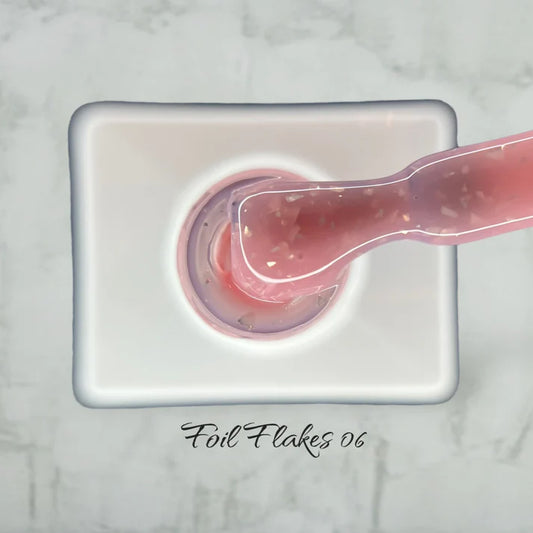 LOONA FOIL FLAKES RUBBER BASE 06