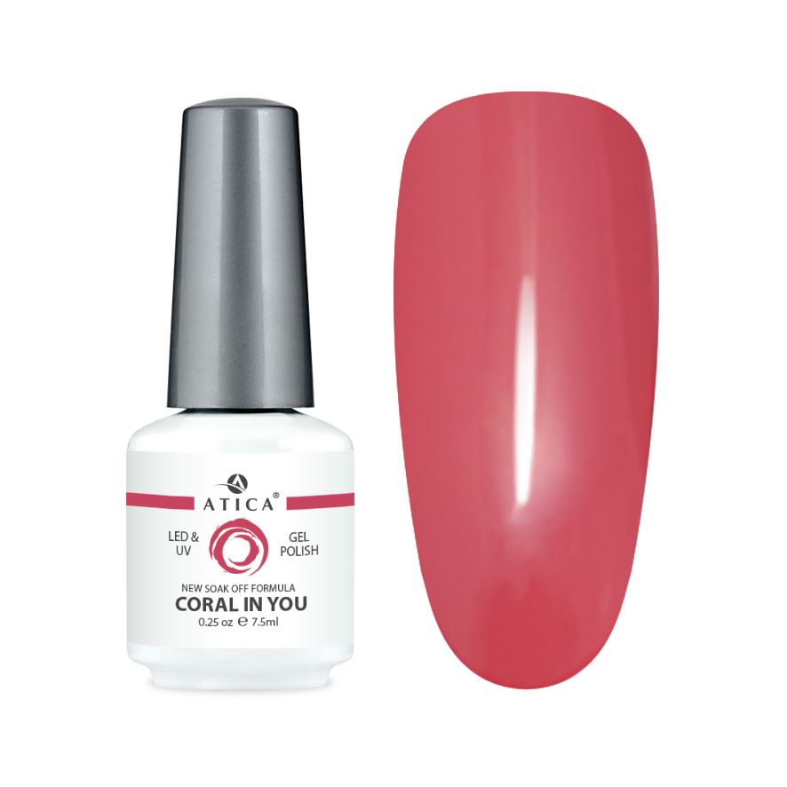 ATICA Gel Polish 8 ml 71 Coral in You