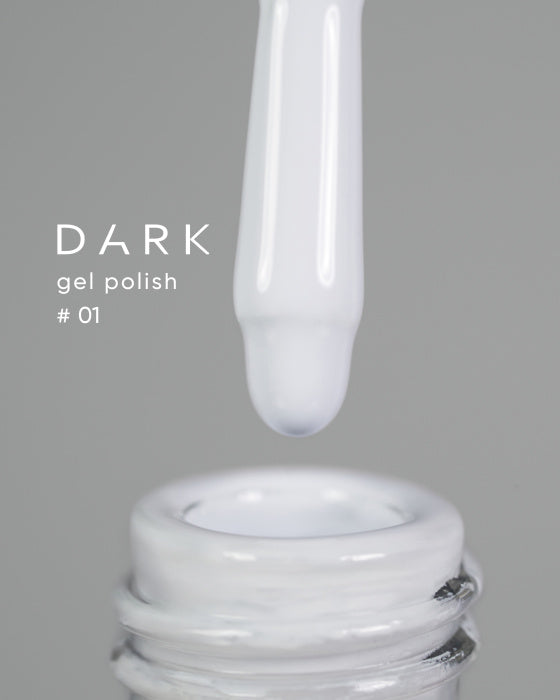 Dark Gel Polish 6 ml White