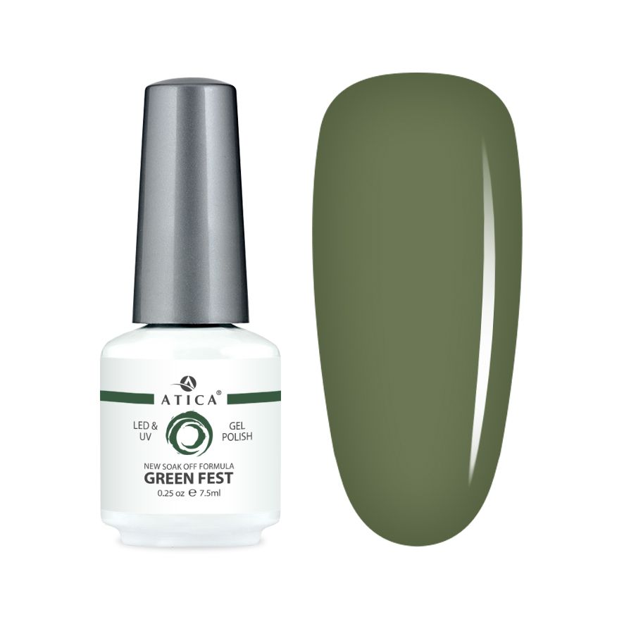 ATICA Gel Polish8 ml 134 Green Fest