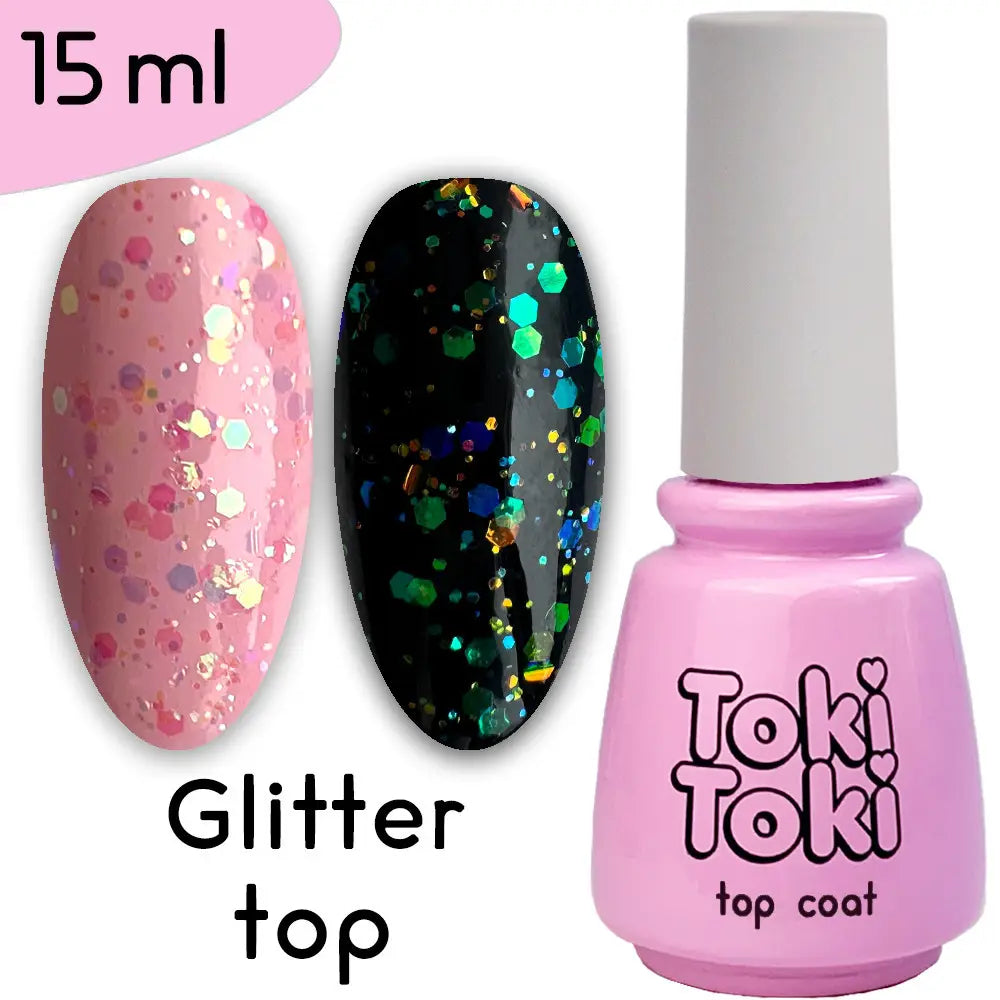 Toki Toki Glitter Top 15 ml