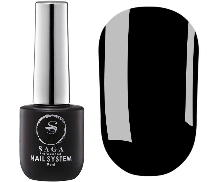 Saga Gel Polish 10 ml Black