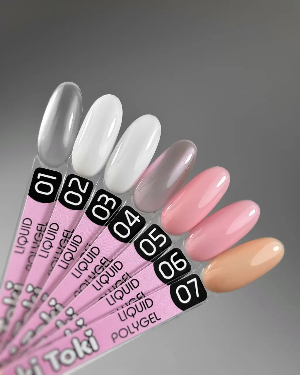 Toki Toki Liquid Polygel 5 ml 01 Clear