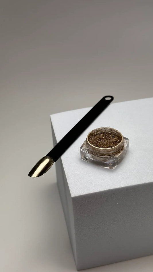 MUSE Metallic Chrome Powder – Champagne Gold