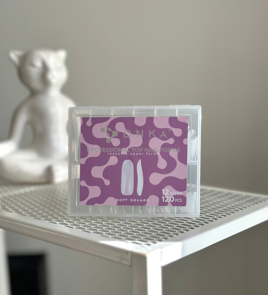 DNKa' Top Nail Forms Soft Square 120pcs