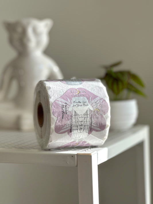 LOONA Aluminum Premium Nail Forms 350pcs/roll