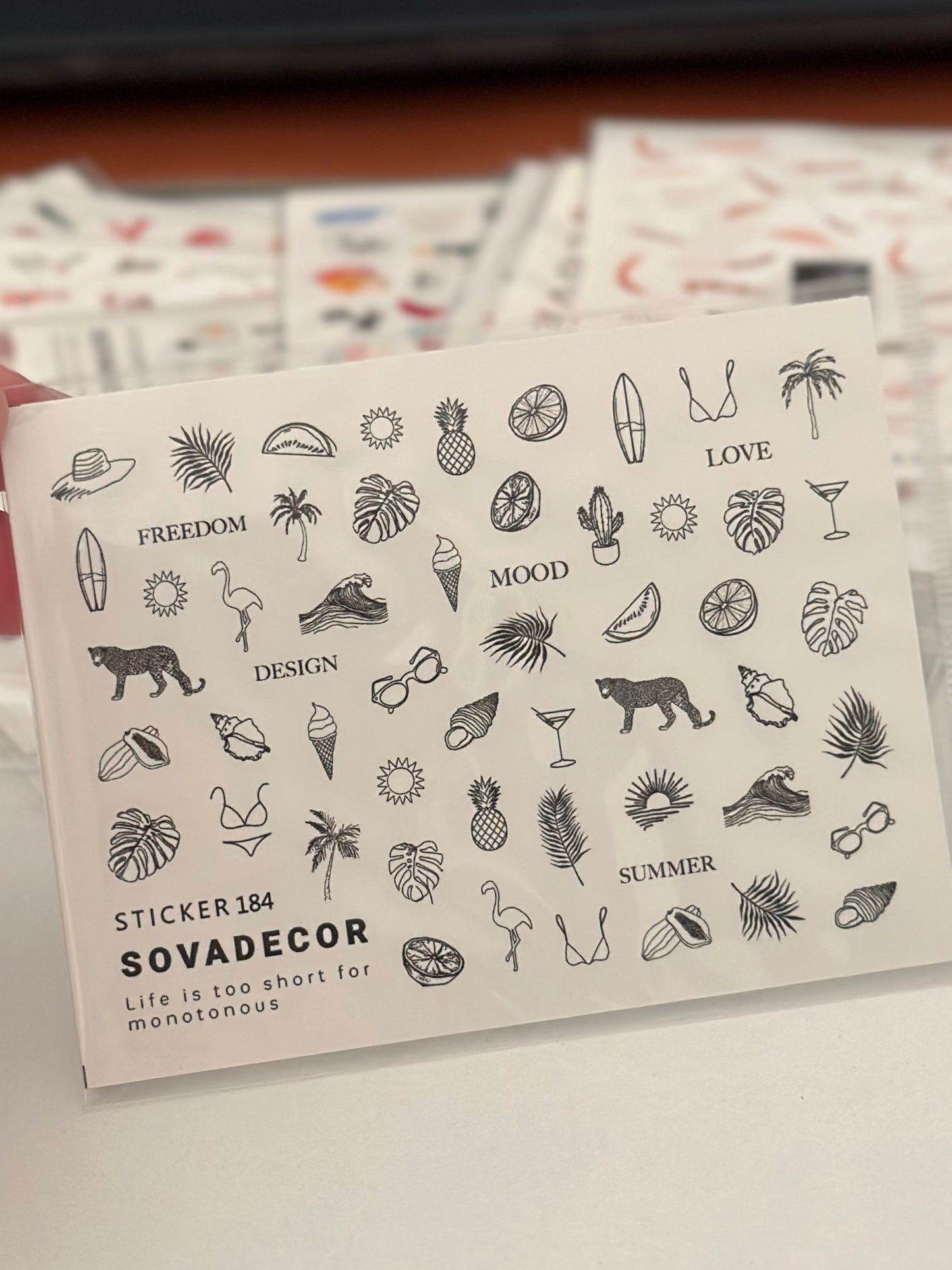 Nail Sticker 184