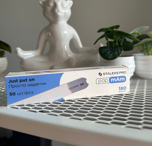 STALEKS Pro Disposable files EXPERT 22 180 grit (50 pcs)