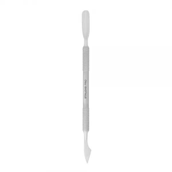 STALEKS Pro Manicure pusher (rounded pusher + hatchet)