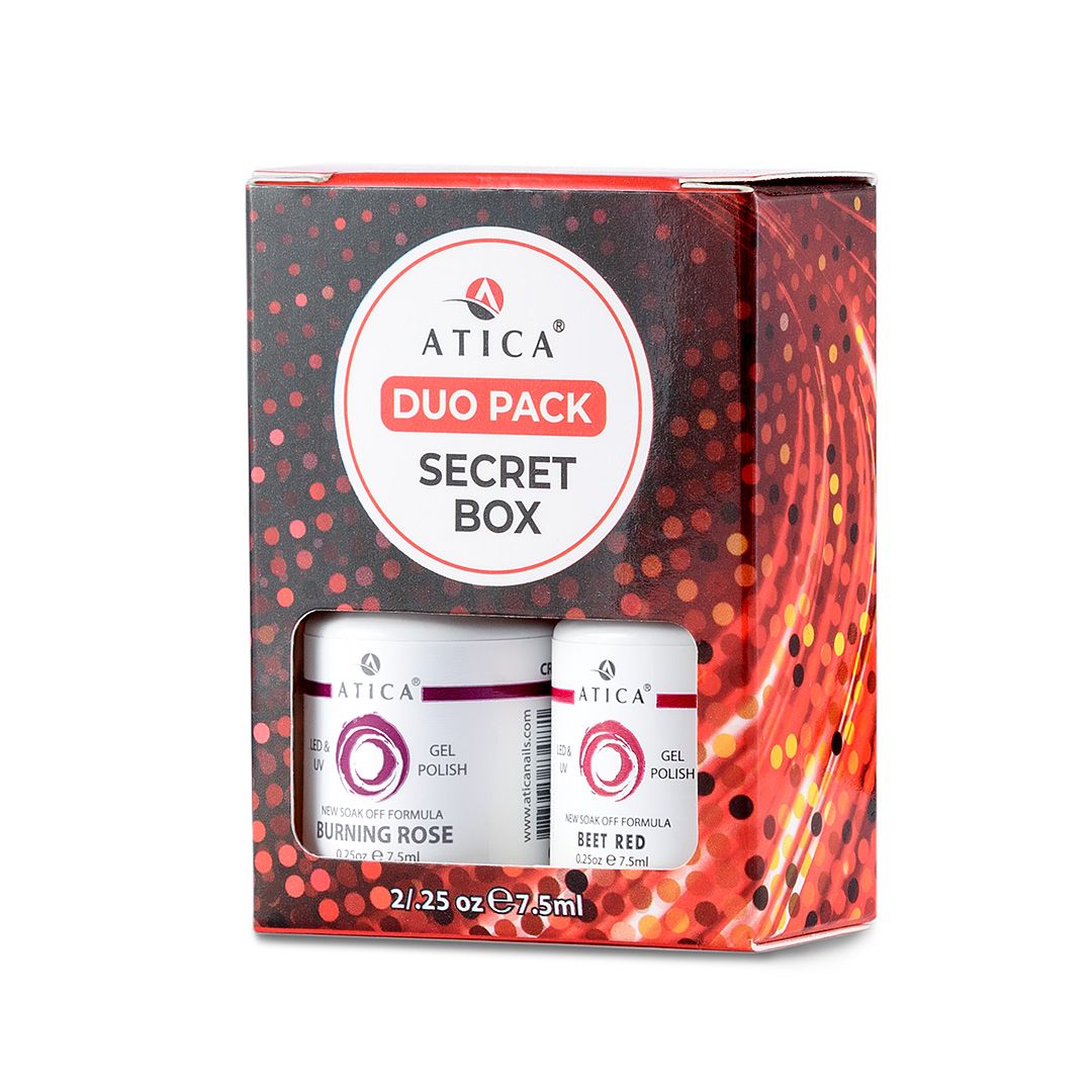 Atica Secret Box Gel Polish 2 pcs