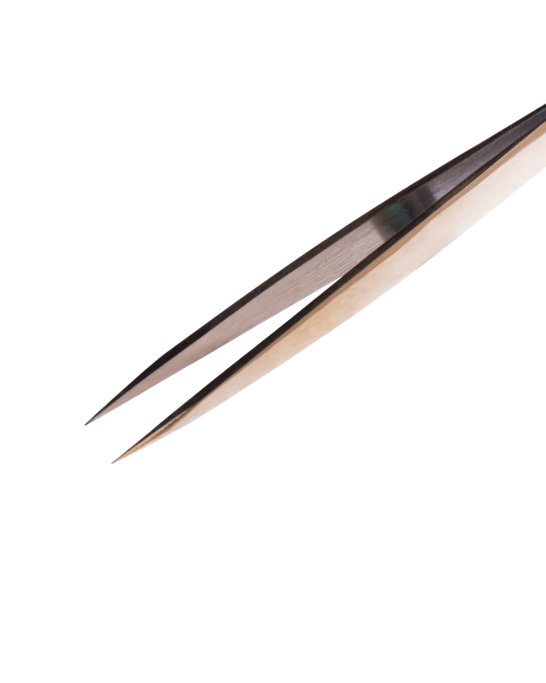 ZOLA Professional Eyebrow Tweezers GOLD (pointed)
