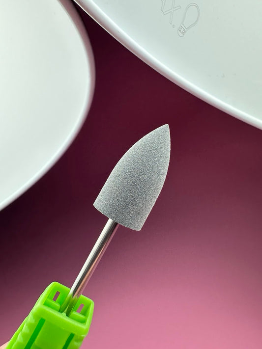 Silicone Polisher Bit SK214 2 Cone Grey Кough