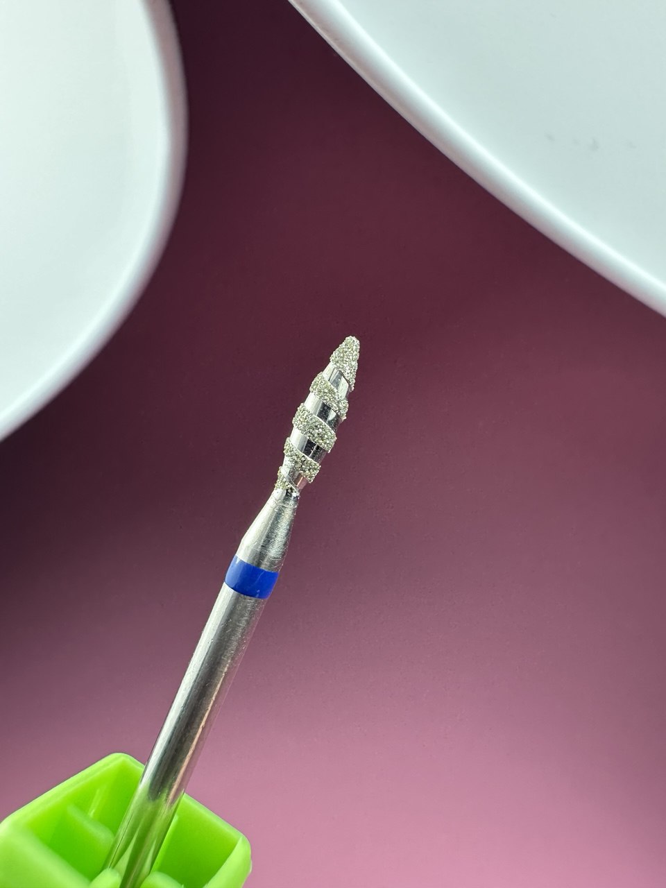 Diamond Nail Bit Tornado  Safe Flame  244 023 Blue