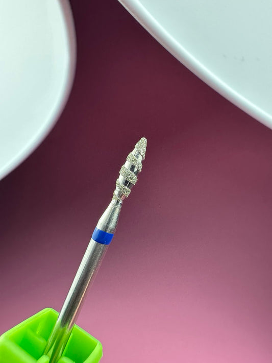 Diamond Nail Bit Tornado  Safe Flame  244 023 Blue