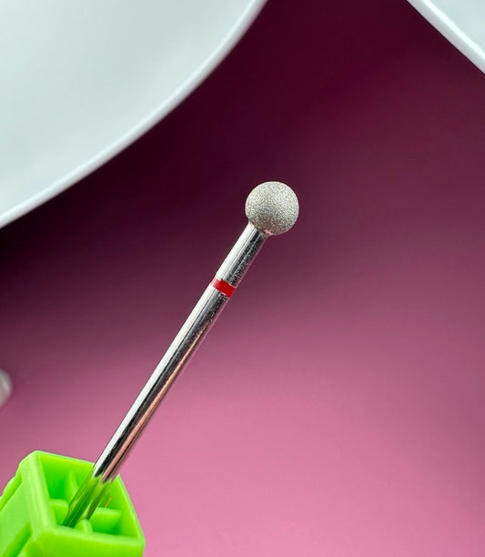 Diamond Nail Bit Ball 001 050 Red