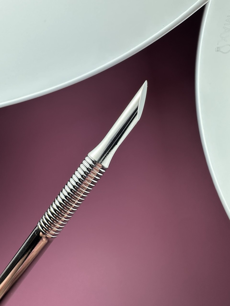 Manicure pusher EXPERT 90 TYPE 2 (beveled and rounded wide pusher)