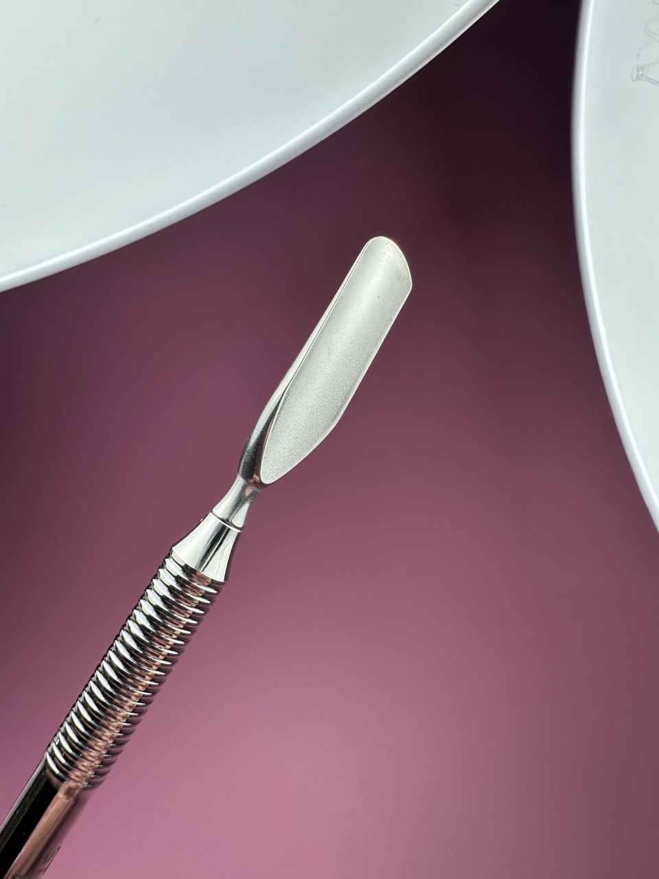 Manicure pusher EXPERT 90 TYPE 2 (beveled and rounded wide pusher)