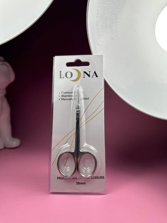 PROFESSIONAL CUTICLE SCISSORS 20mm/curved blades