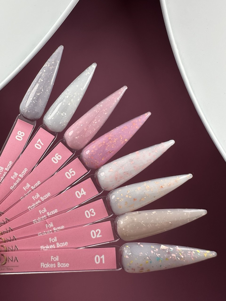 LOONA FOIL FLAKES RUBBER BASE 06