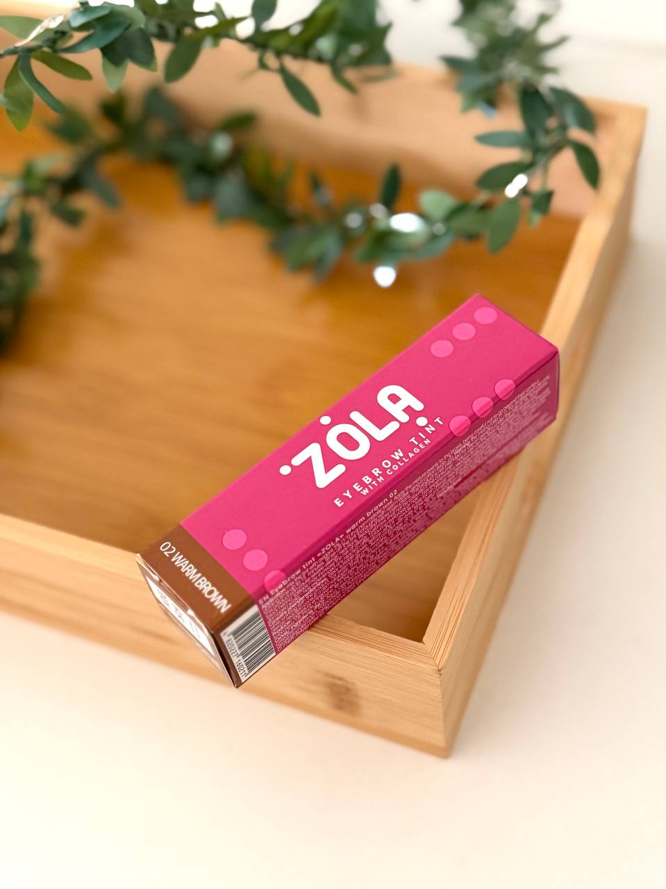 ZOLA Eyebrow Tint With Collagen 02 Warm Brown 15ml