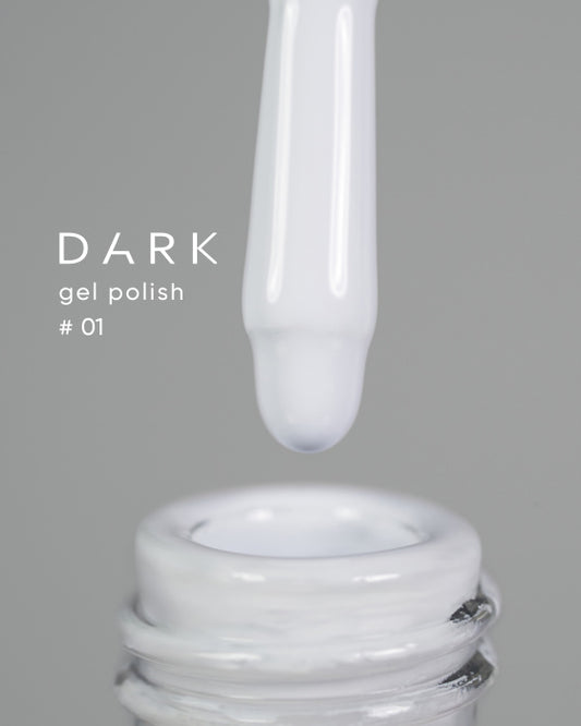 Dark Gel Polish 6 ml White
