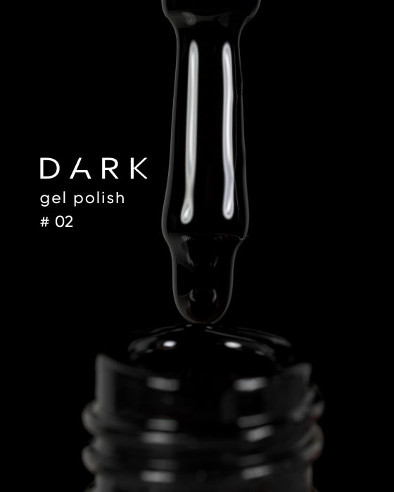 Dark Gel Polish 6 ml Black