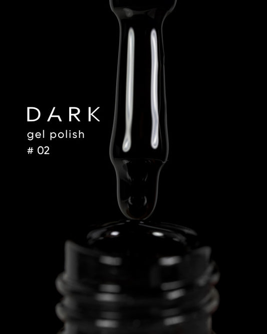 Dark Gel Polish 6 ml Black