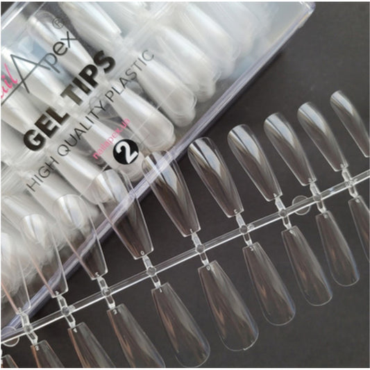 NailApex Gel Tips No. 2 Ballerina  360 pcs