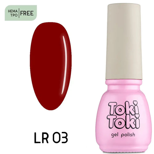 Toki Toki Gel Polish Lady in Red 5 ml 03