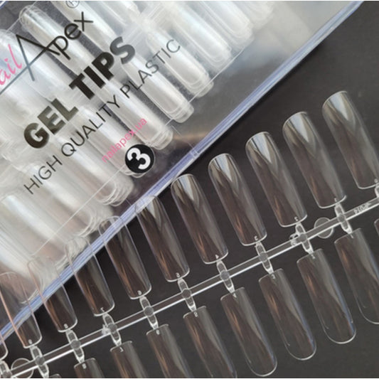 NailApex Gel tips for modeling Square 360 pcs