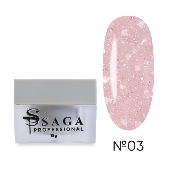 Saga Heart Builder Gel 15 ml 03