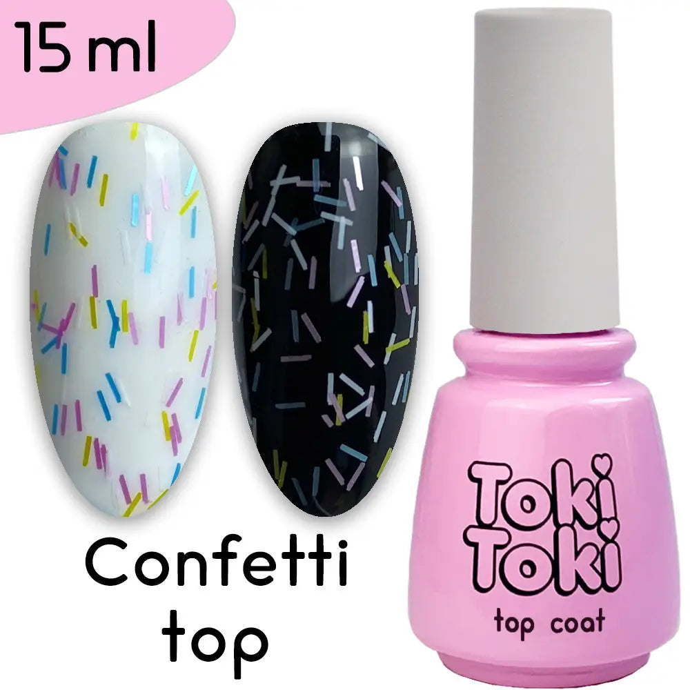 Toki Toki Confetti Top 15 ml