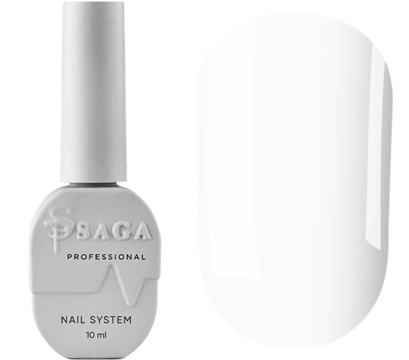 Saga Gel Polish 10 ml White