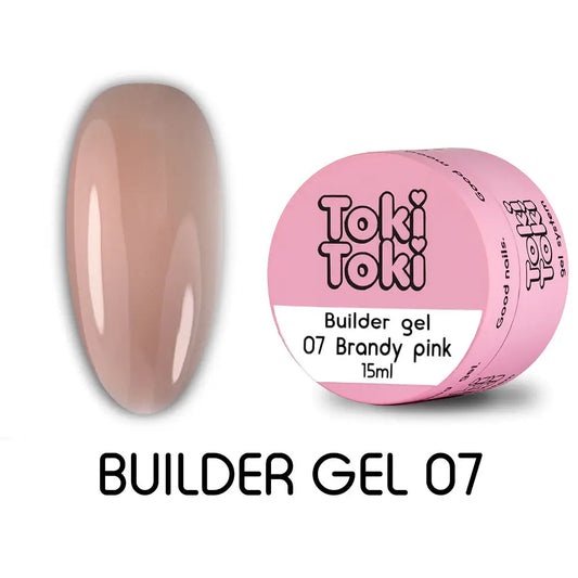 Toki Toki Builder Gel 15 ml 07 Brandy Pink