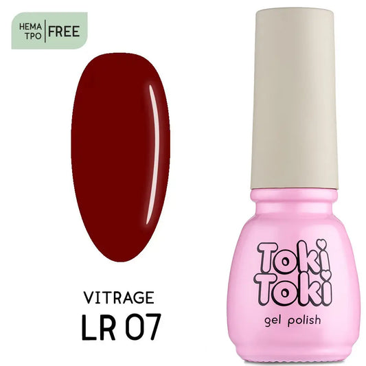 Toki Toki Gel Polish Lady in Red 5 ml 07 Vitrage