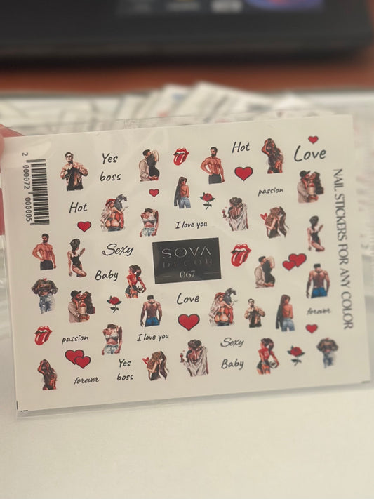 Nail Sticker 067