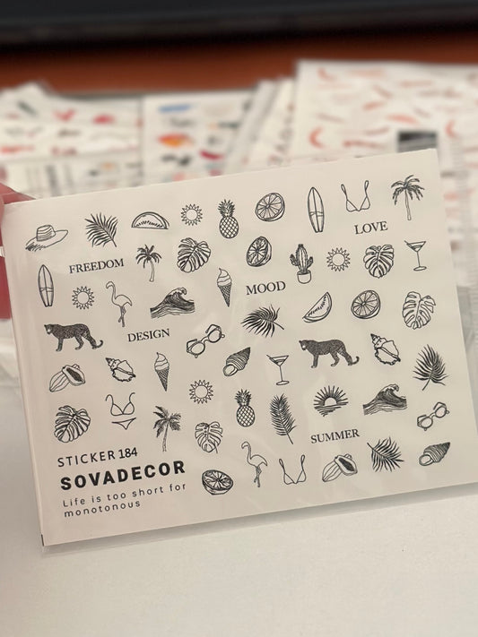 Nail Sticker 184