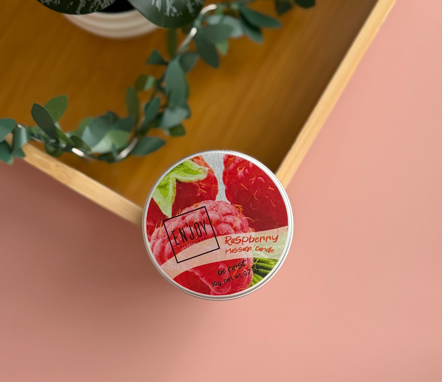 Enjoy  Manicure Massage Candle Raspberry 30 ml