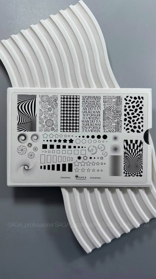 SAGA Stamping Plate 08 Print