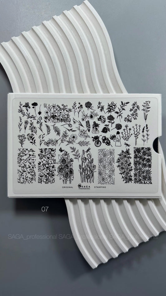SAGA Stamping Plate 07 Summer