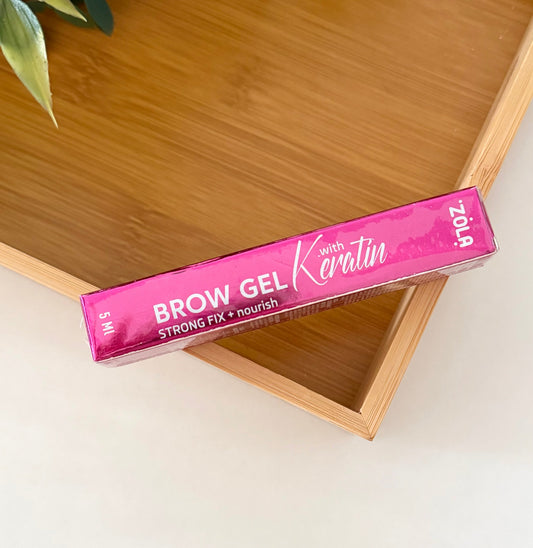 ZOLA BROW GEL KERATIN BROW GEL STRONG FIX + NOURISHING