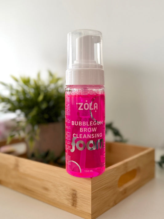 ZOLA EYEBROW CLEANSING FOAM BUBBLEGUM 150 ML