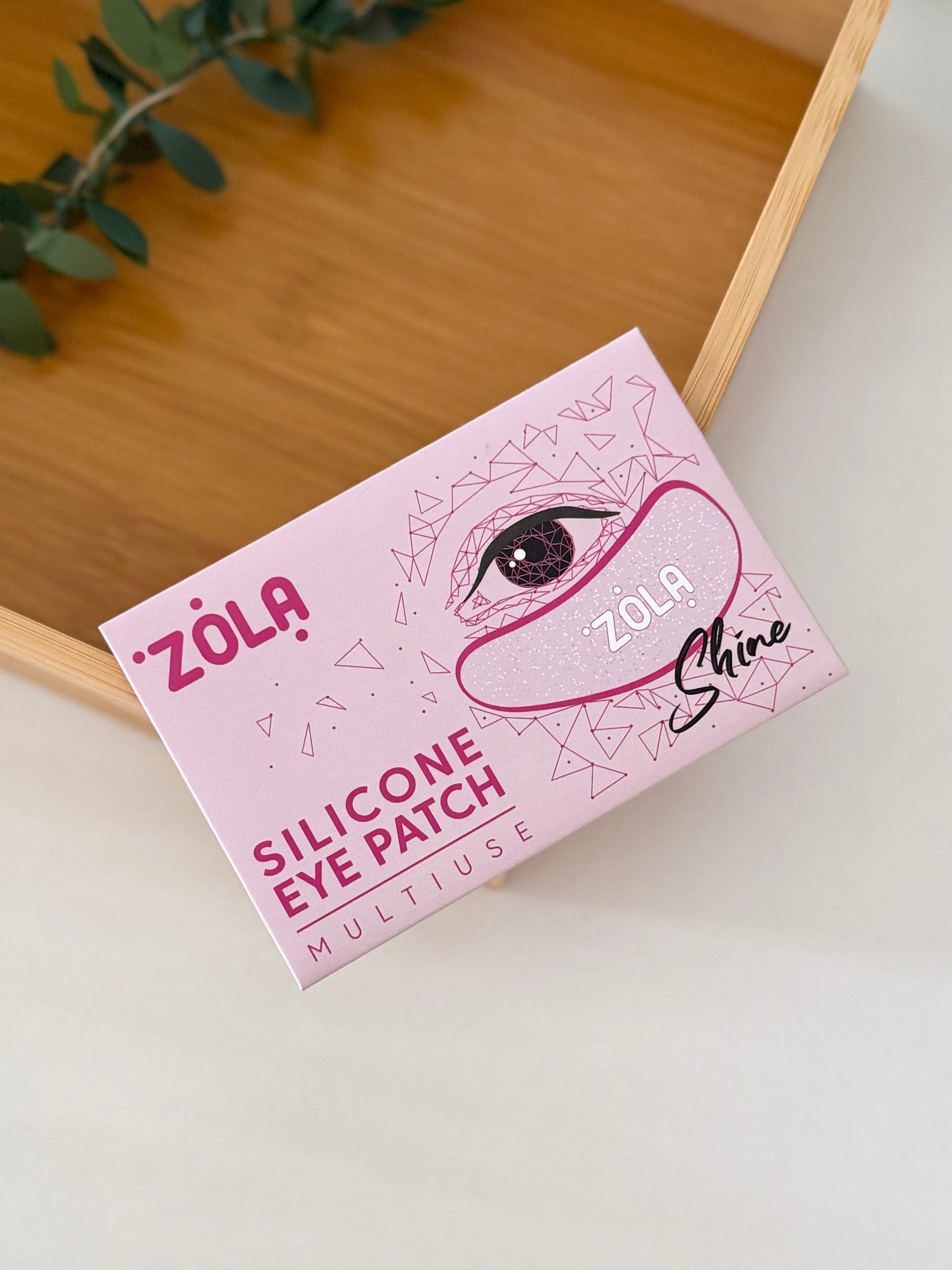 SILICONE PATCHES FOR EYES (1 PAIR) PINK