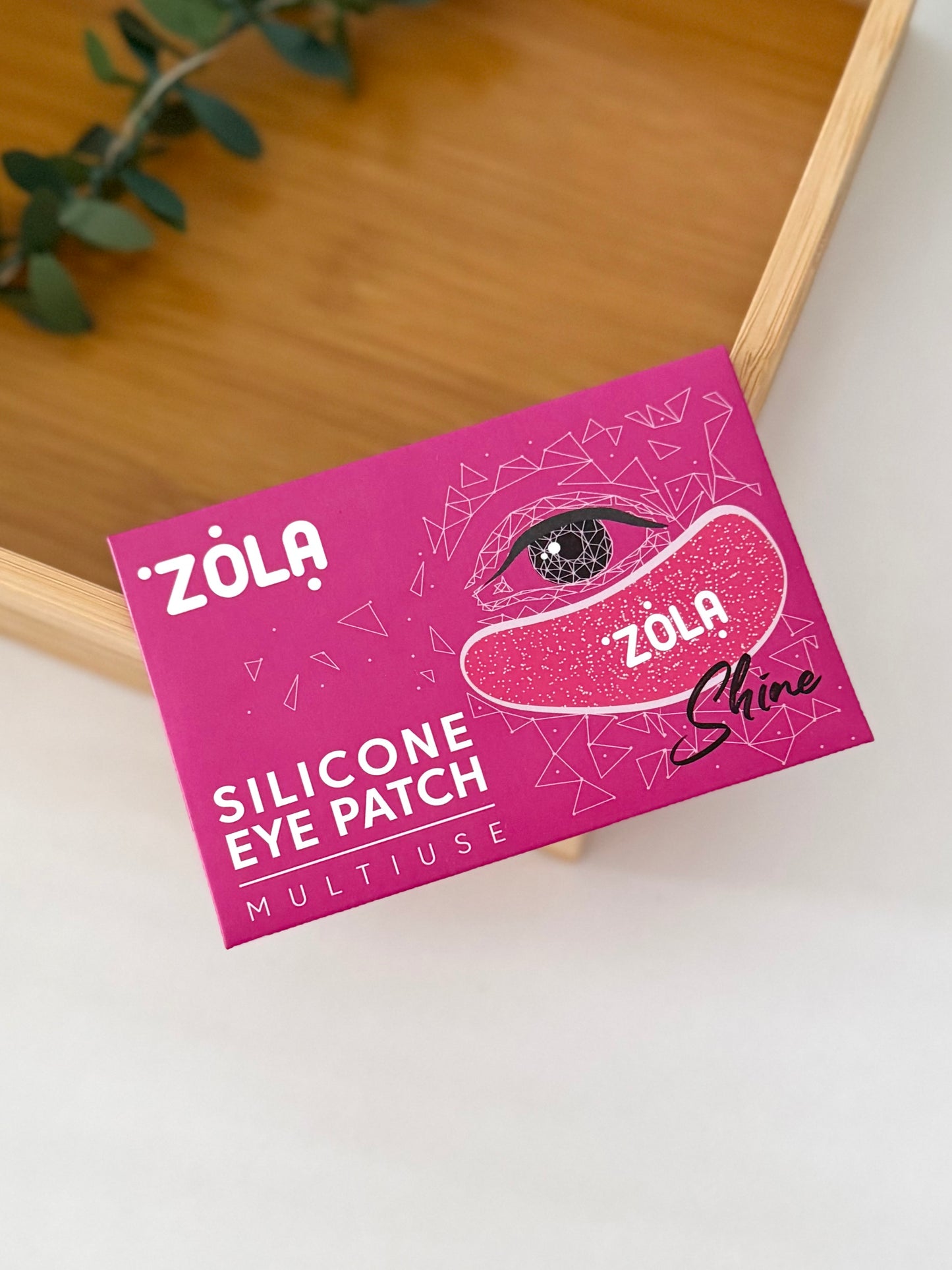 SILICONE PATCHES FOR EYES (1 PAIR) RASPBERRY